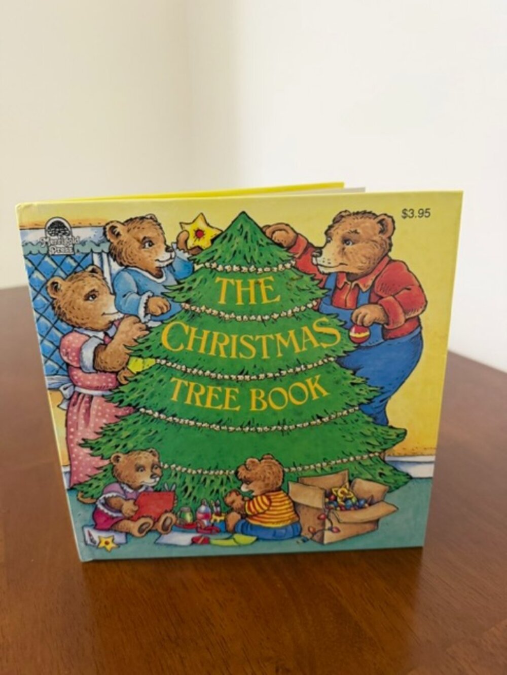 RARE Vintage Hardcover The Christmas Tree Book Carol North 1983 Kids Story.